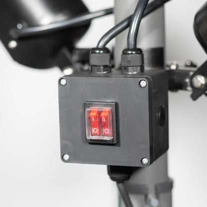 Folding Parasol/Gazebo/Patio Outdoor Infrared Heater, Two Panels - 1600W - DG176