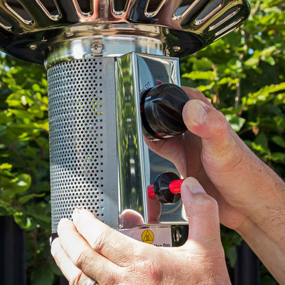 13kW Outdoor Garden Gas Patio Heater, Black - DG1