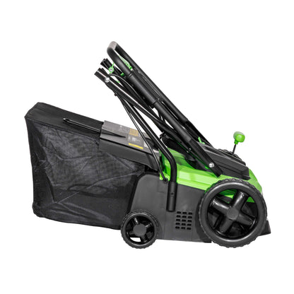 1500W Electric 2-in-1 Scarifier, 4-Heights, 36cm Cutting Width, 10m Cable - DG216