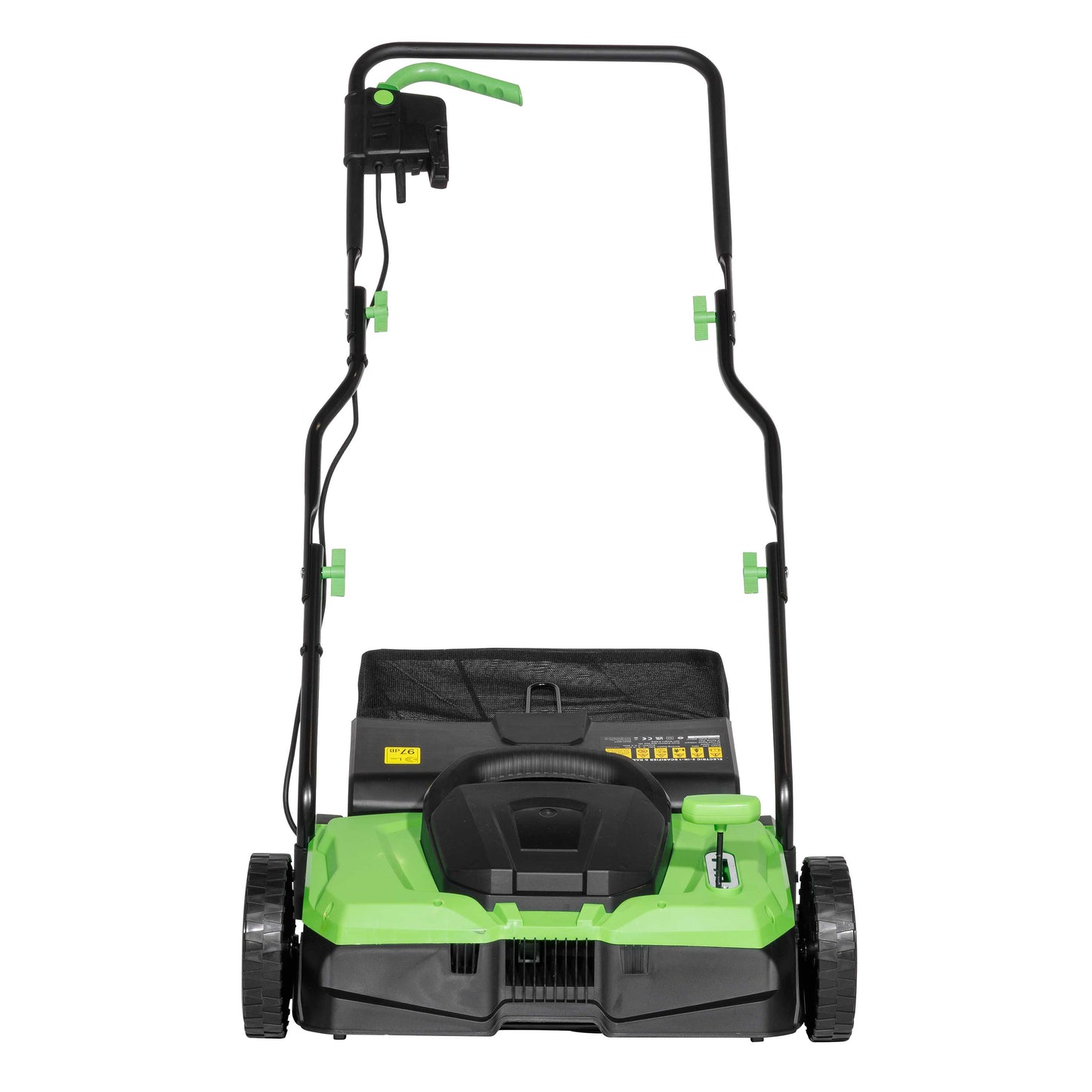 1500W Electric 2-in-1 Scarifier, 4-Heights, 36cm Cutting Width, 10m Cable - DG216