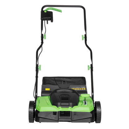 1500W Electric 2-in-1 Scarifier, 4-Heights, 36cm Cutting Width, 10m Cable - DG216