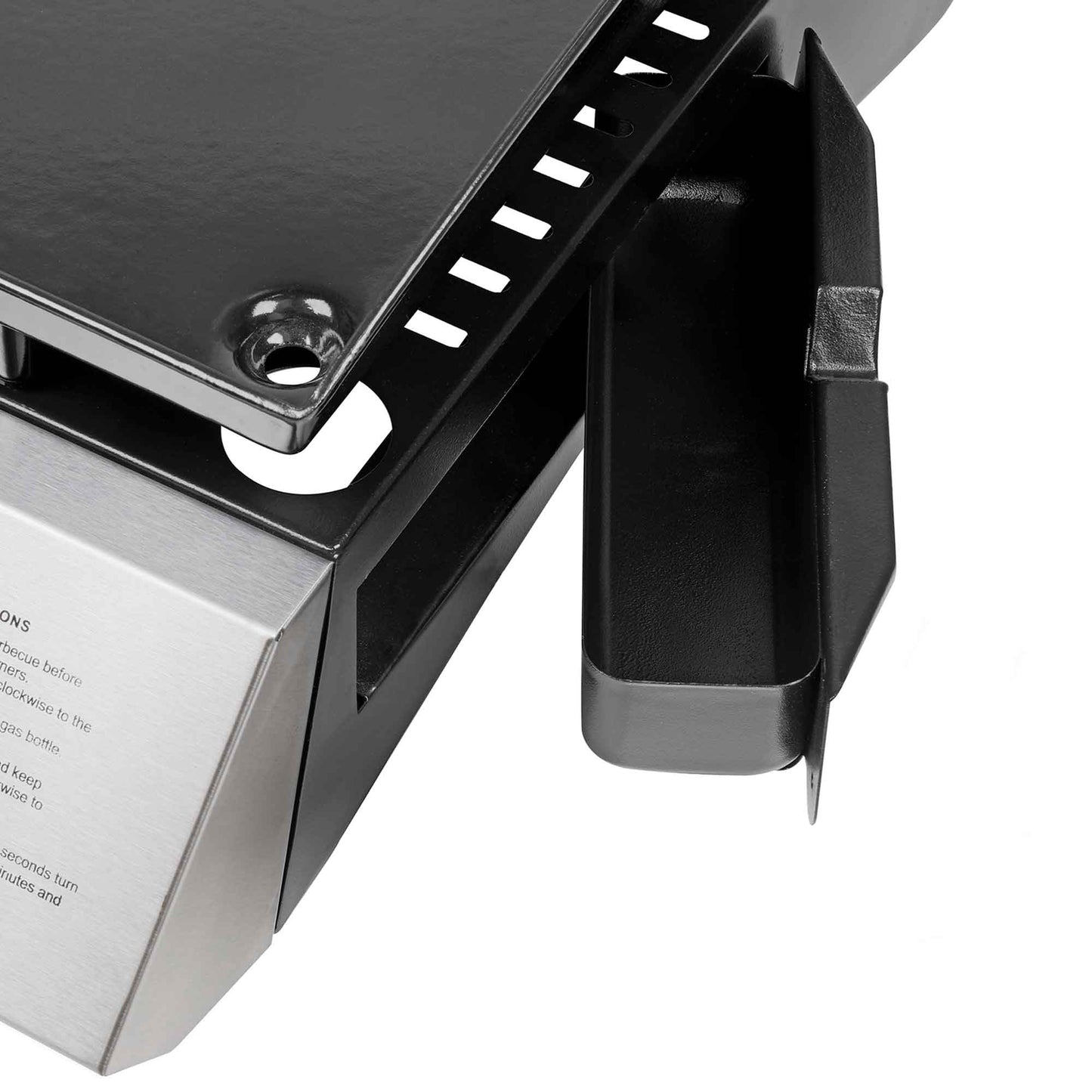 3 Burner Portable Gas Plancha 7.5kW BBQ Griddle with Cover, Stainless Steel - DG233