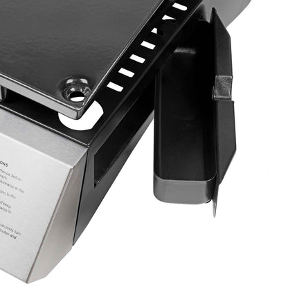 3 Burner Portable Gas Plancha 7.5kW BBQ Griddle with Cover, Stainless Steel - DG233