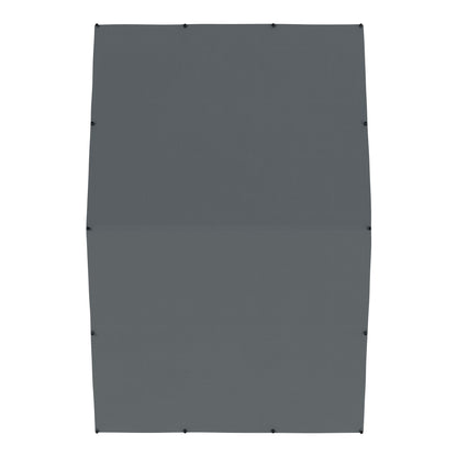 3x2x2m Walk-In Galvanised Steel Chicken Run with Roof Cover & PVC Coated Chicken Wire - DG278