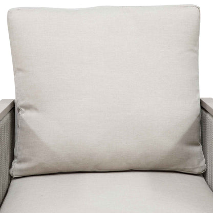 Fusion 4 Piece Outdoor Aluminium Sofa Set, Light Grey - DG56