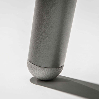 Echo 3 Piece Aluminium Balcony Set with Tempered Glass Top, Grey - DG58