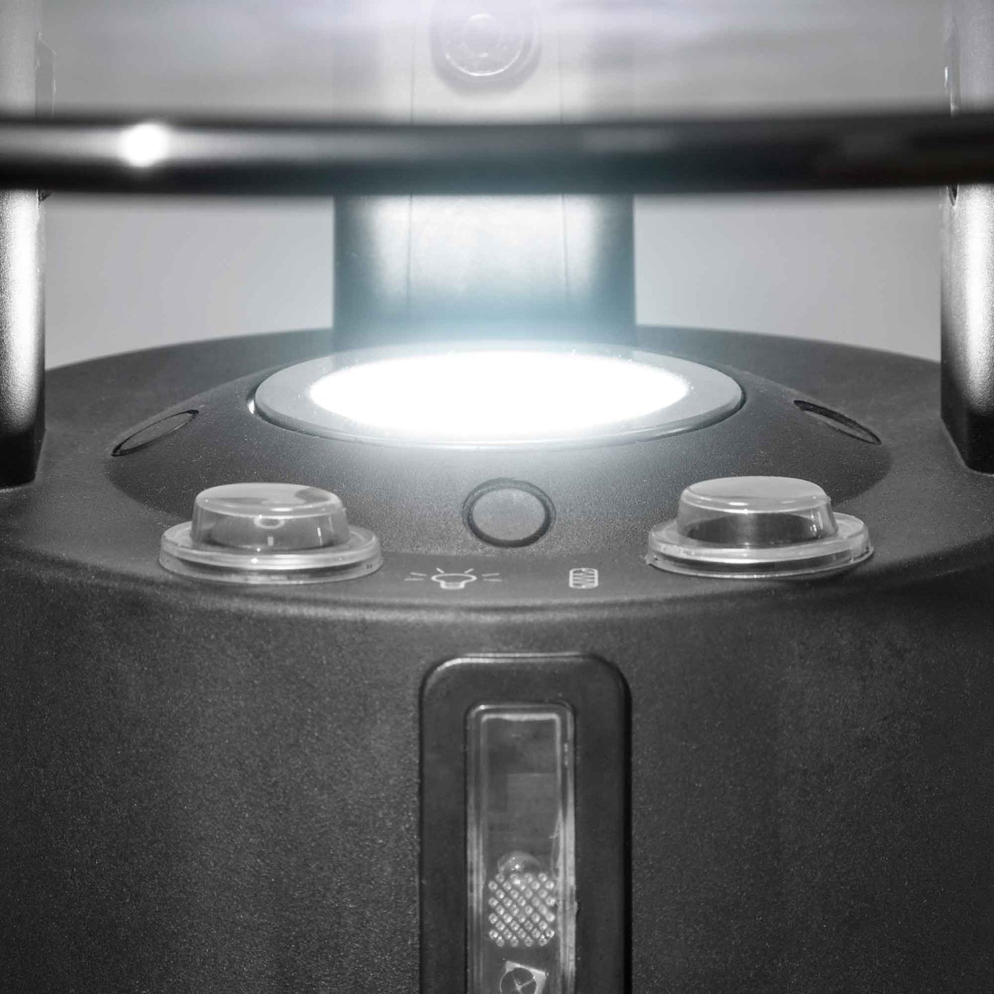 95cm Bistro Bar Table with 1600W Patio Heater, Black/Stainless Steel - DG63