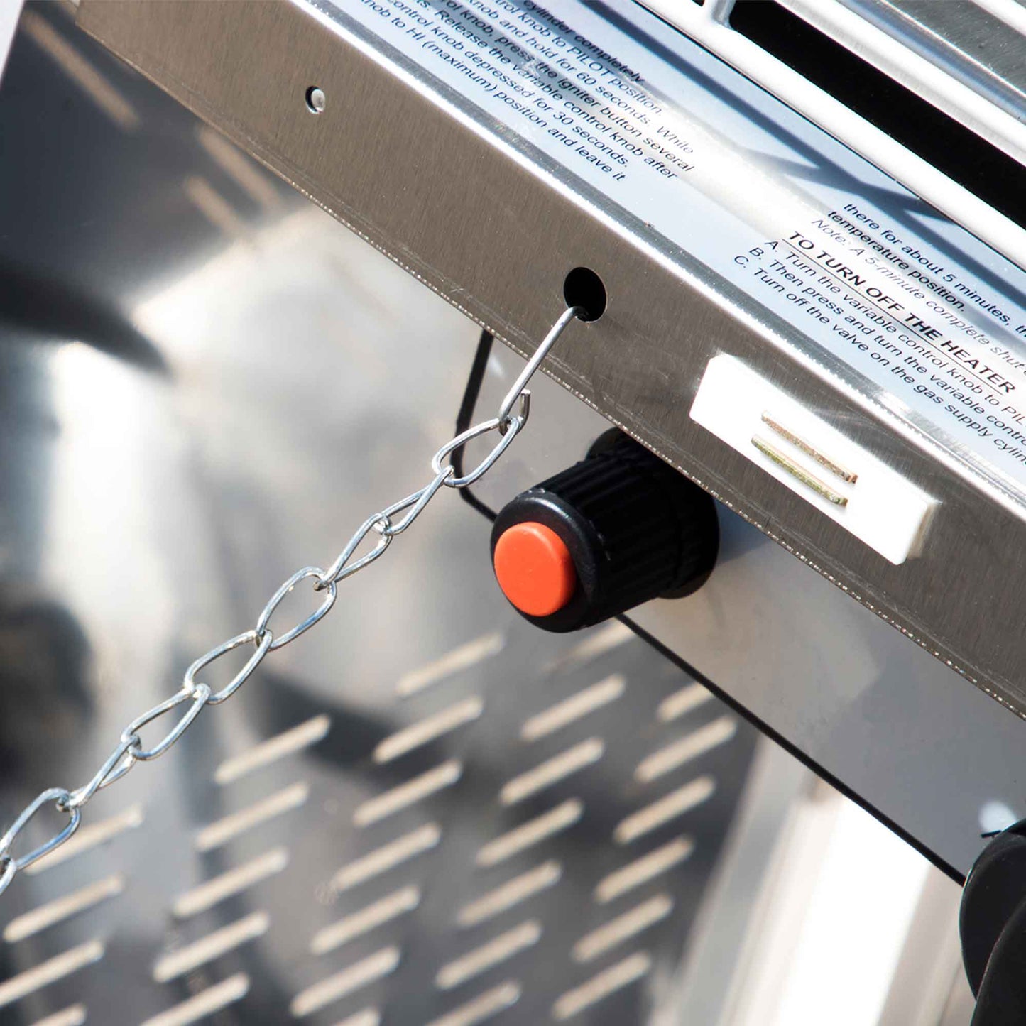 Pyramid Gas Patio Heater 13kW, Stainless Steel - DG99