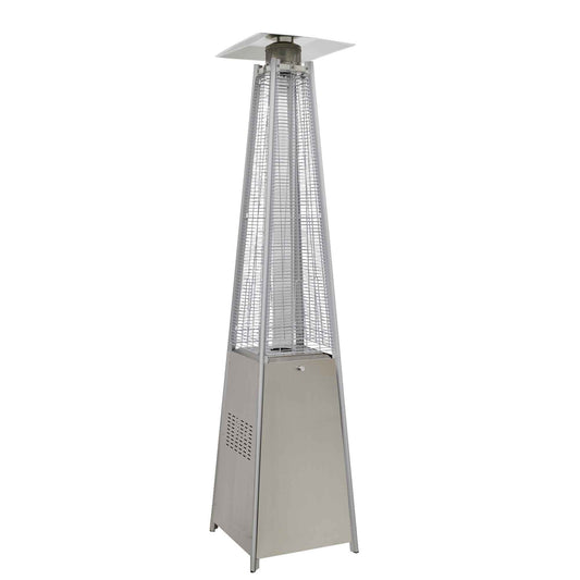 Pyramid Gas Patio Heater 13kW, Stainless Steel - DG99
