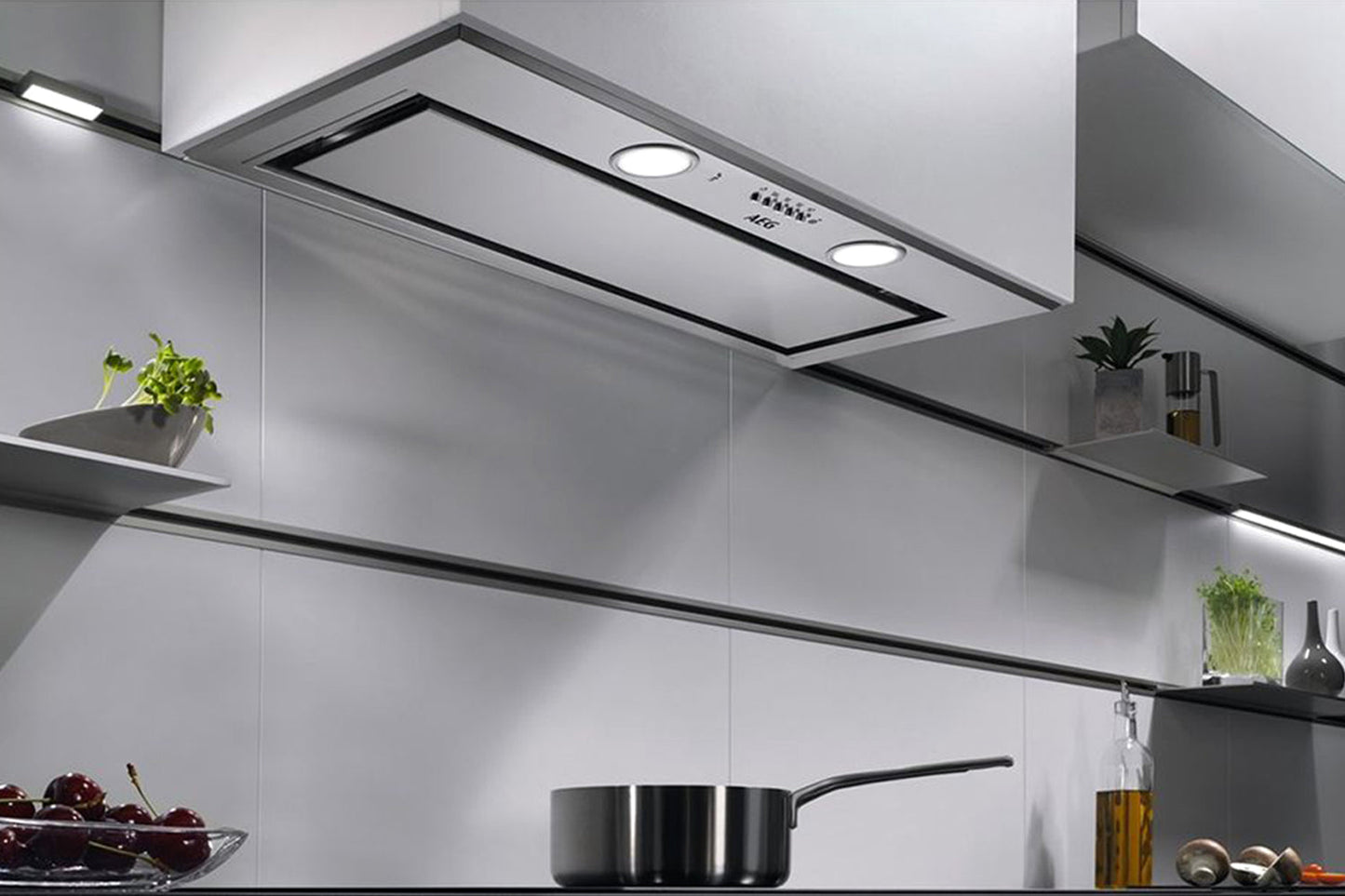 AEG 6000 Series 80cm Hob2Hood Built-in Cooker Hood | DGE5861HM