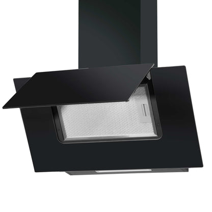 Baridi 4 Zone Ceramic Hob, 5 Function Fan-Assisted Oven & Angled Cooker Hood Bundle - DH186