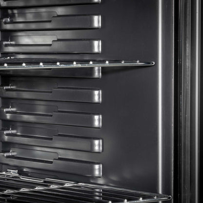 Baridi 85L Under Counter Drinks/Beer & Wine Cooler Fridge with Light - Black - DH13