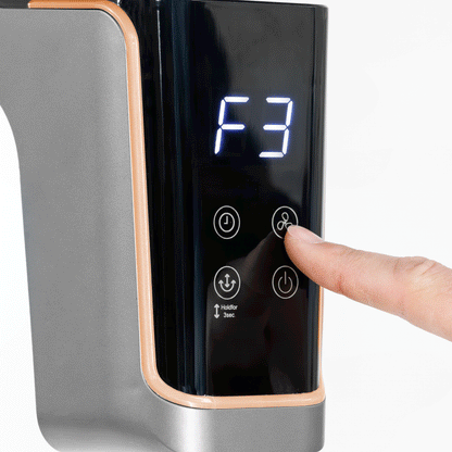 Baridi 12" Pedestal Fan with Remote Control & 12hr Timer - DH141