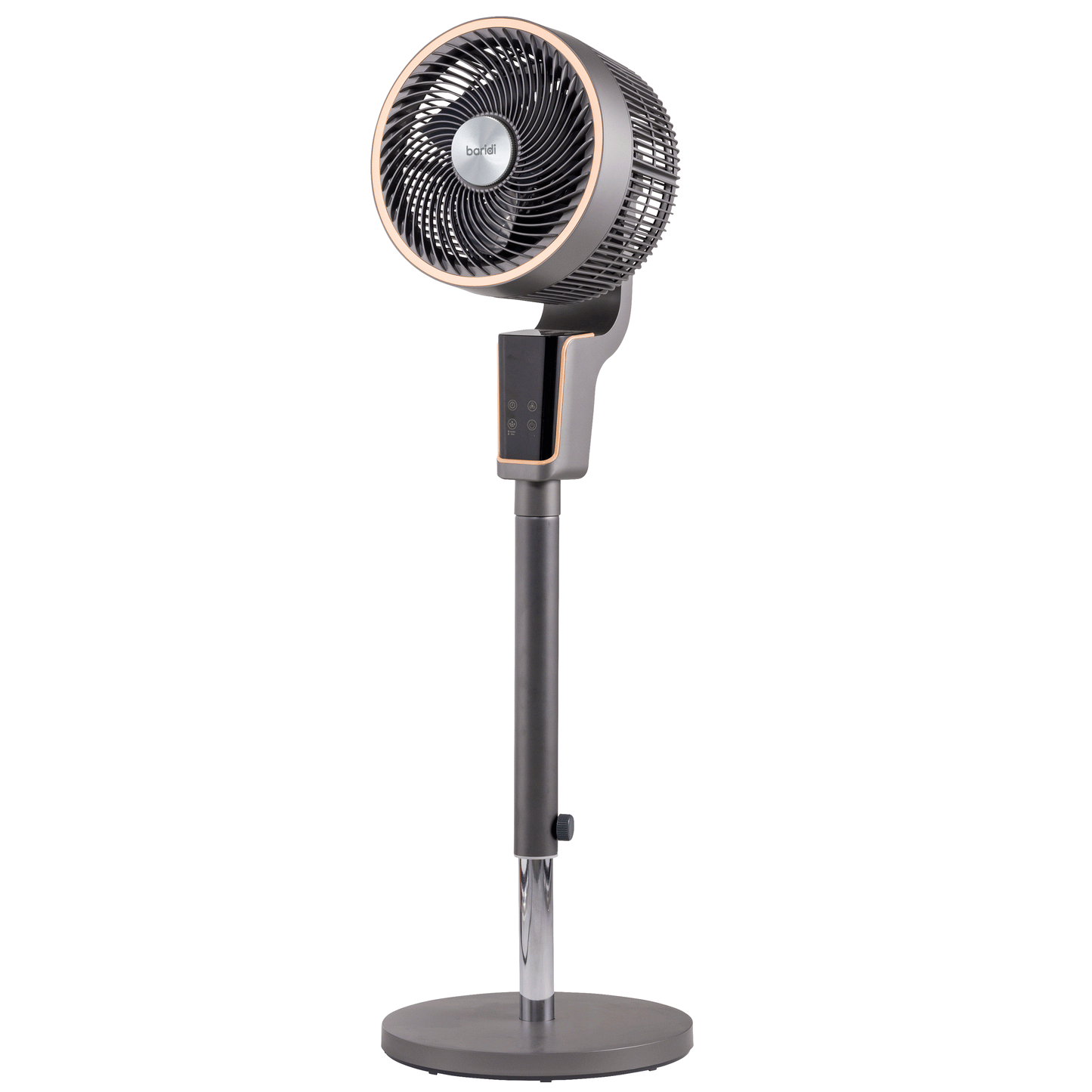 Baridi 12" Pedestal Fan with Remote Control & 12hr Timer - DH141