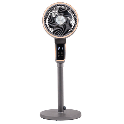 Baridi 12" Pedestal Fan with Remote Control & 12hr Timer - DH141