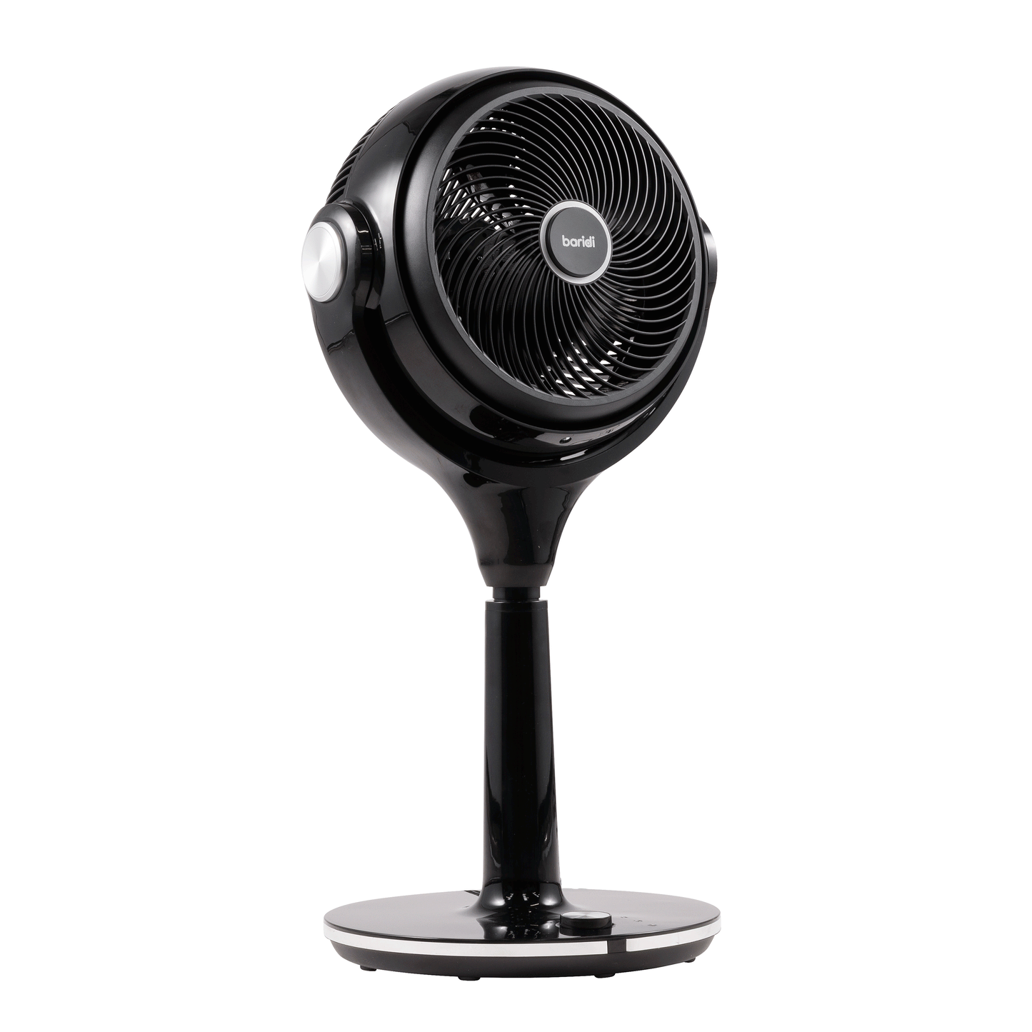Baridi Pedestal Fan with Remote Control 10-Inch - Black - DH143