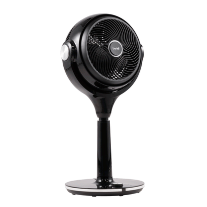 Baridi Pedestal Fan with Remote Control 10-Inch - Black - DH143