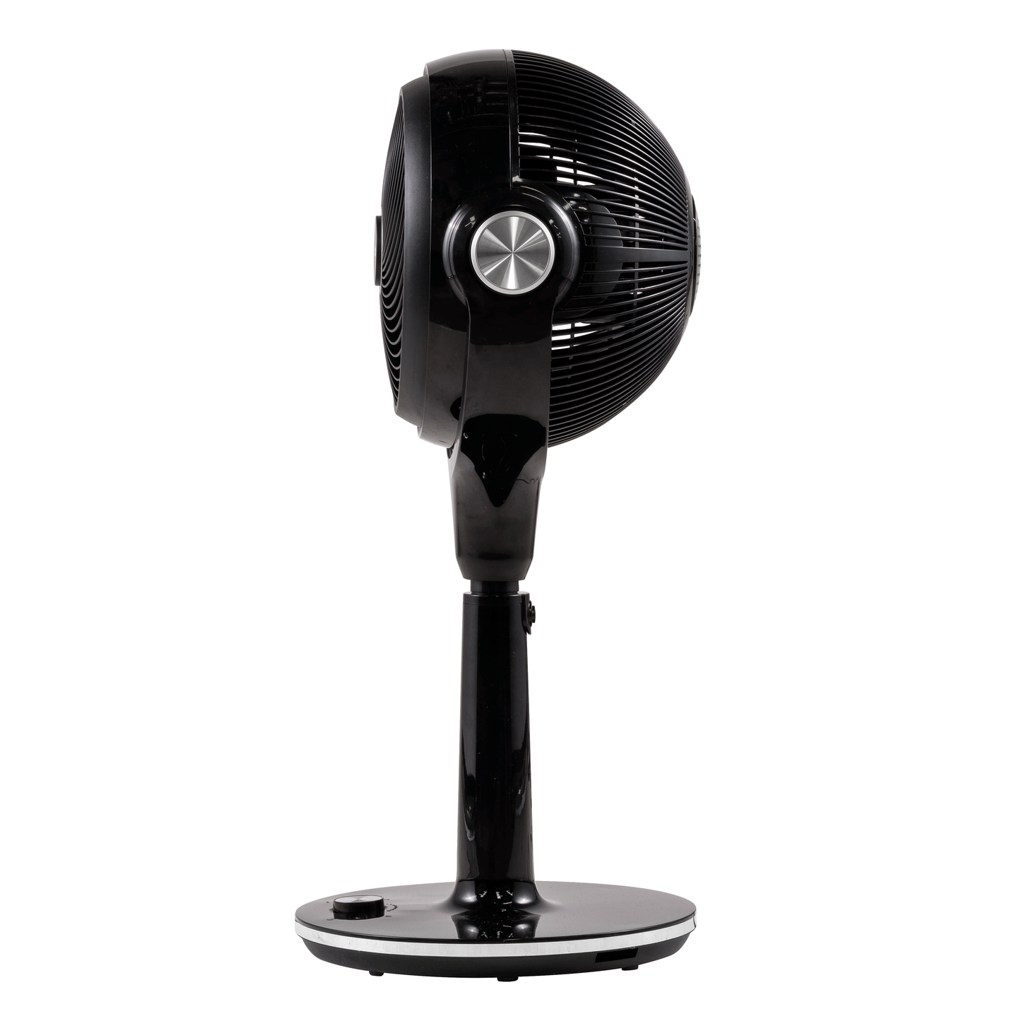 Baridi Pedestal Fan with Remote Control 10-Inch - Black - DH143