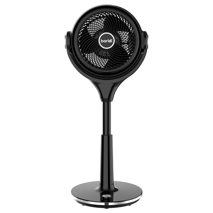 Baridi Pedestal Fan with Remote Control 10-Inch - Black - DH143