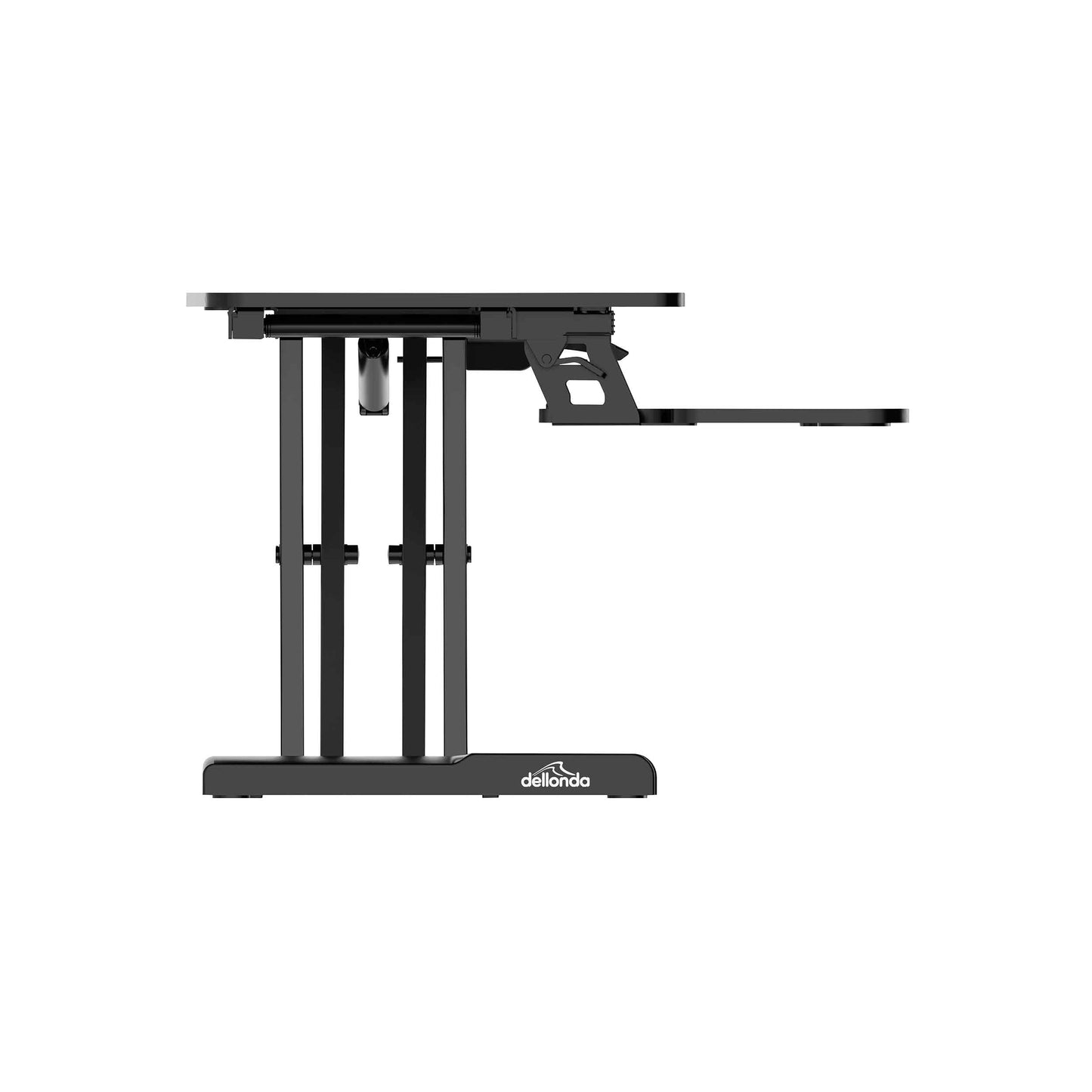 71cm Height Adjustable Standing Desk Converter Riser, 50cm Max Height, 15kg Capacity - DH14