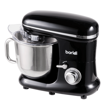 Baridi Stand Mixer, 6L Capacity, Supplied with 3 Accessories, Black - DH173
