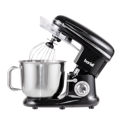 Baridi Stand Mixer, 6L Capacity, Supplied with 3 Accessories, Black - DH173