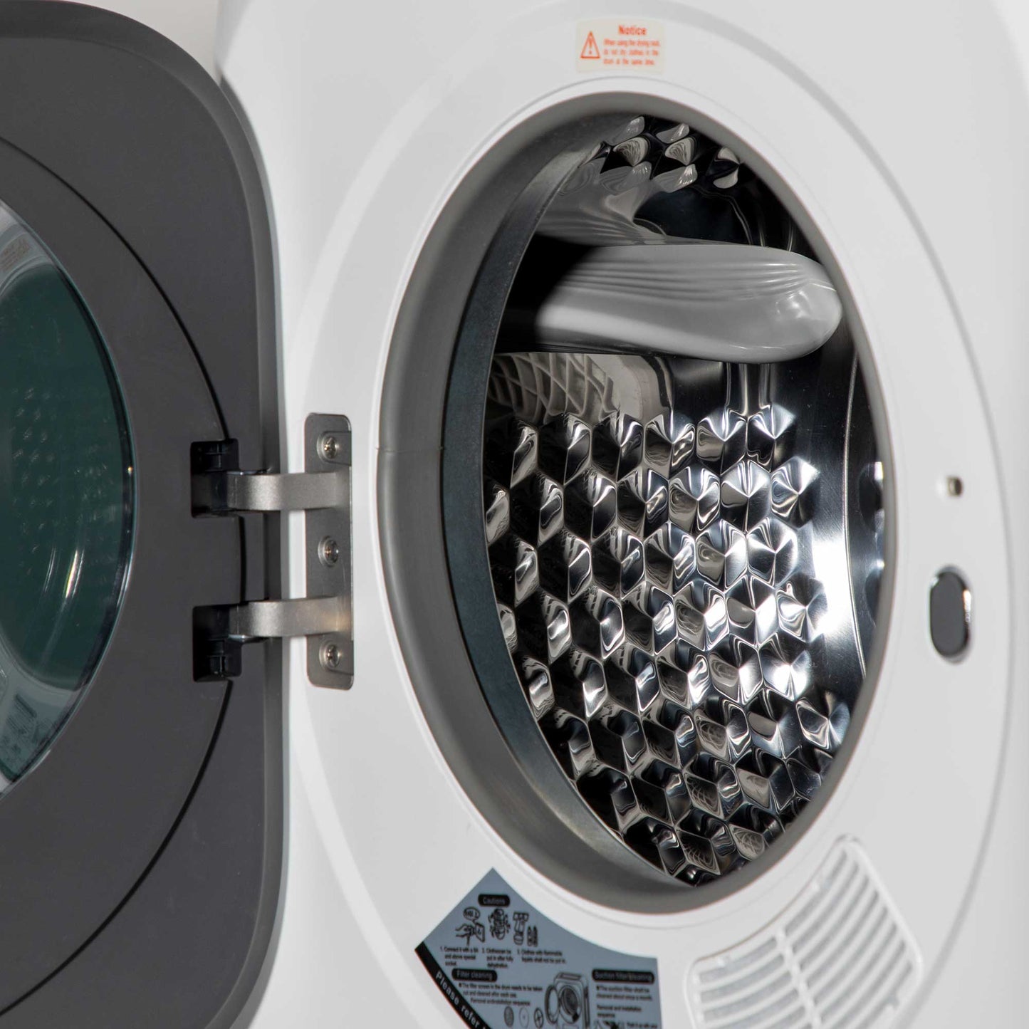 Mini Tabletop Tumble Dryer, Counter Top Vented Dryer, 2.5kg Capacity, includes wall mounted brackets, fully portable - DH192