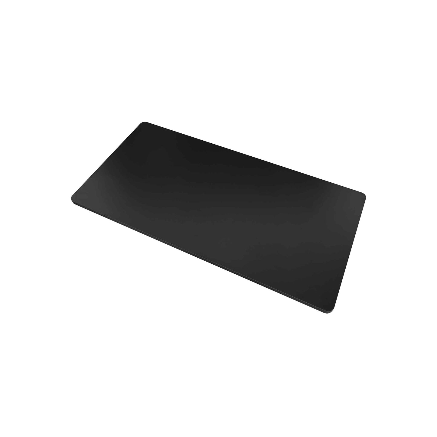 Black Rectangular Desktop, 1400 x 700mm, 1" Thickness - DH21
