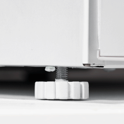 Baridi 55cm Undercounter Freezer with Adjustable Thermostat, 4 Star Rating, 85L, White - DH250