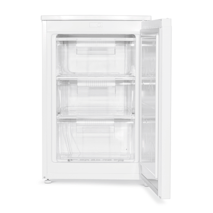 Baridi 55cm Undercounter Freezer with Adjustable Thermostat, 4 Star Rating, 85L, White - DH250