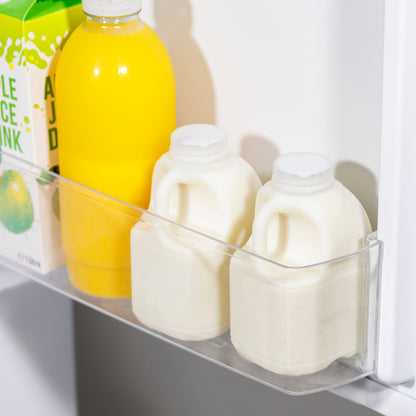 Baridi 47cm 70/30 Fridge Freezer with Adjustable Thermostat, 157L Capacity - White - DH252