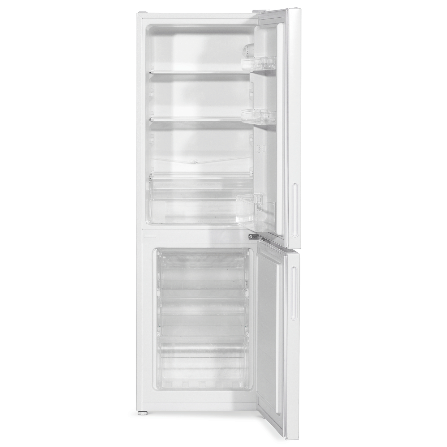 Baridi 47cm 70/30 Fridge Freezer with Adjustable Thermostat, 157L Capacity - White - DH252