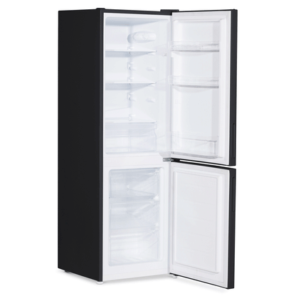 Baridi 47cm 70/30 Fridge Freezer, 157L Capacity, Low Frost Technology, 4 Star Rating, Black - DH253
