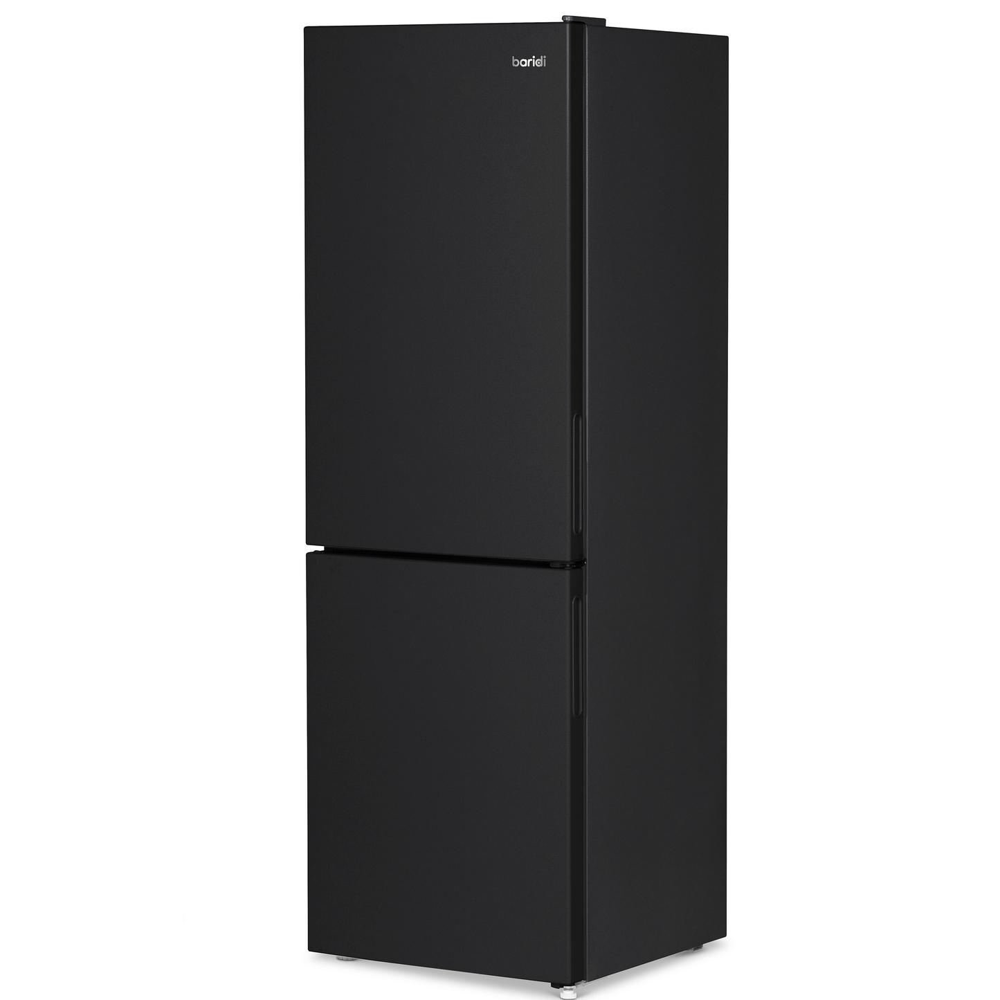 Baridi 47cm 70/30 Fridge Freezer, 157L Capacity, Low Frost Technology, 4 Star Rating, Black - DH253
