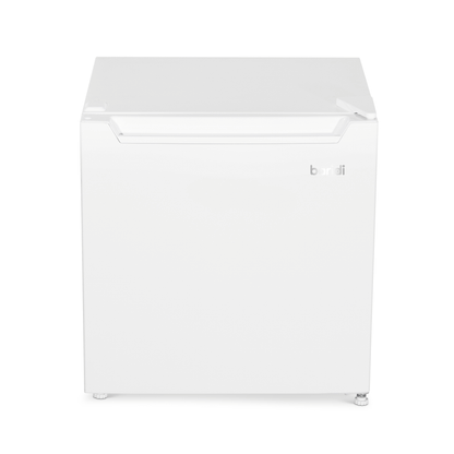 Baridi Mini Tabletop Fridge/Freezer, 31L Capacity, Reversible Door, White - DH254