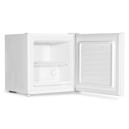 Baridi Mini Tabletop Fridge/Freezer, 31L Capacity, Reversible Door, White - DH254