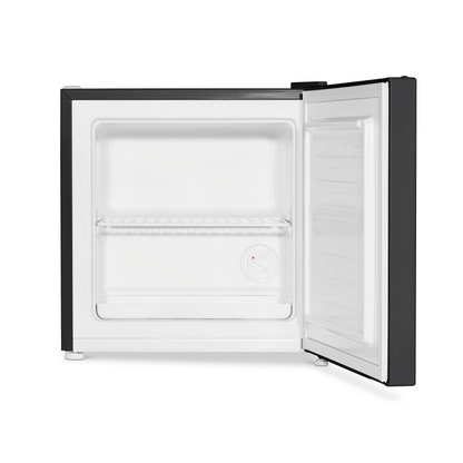 Baridi Mini Tabletop Fridge/Freezer, 31L Capacity, Reversible Door, Black - DH255