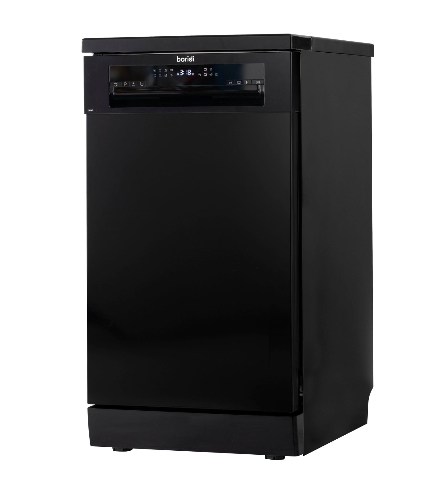 Baridi 45cm Slimline Freestanding Dishwasher, 10 Place Settings, 8 Programs - DH267