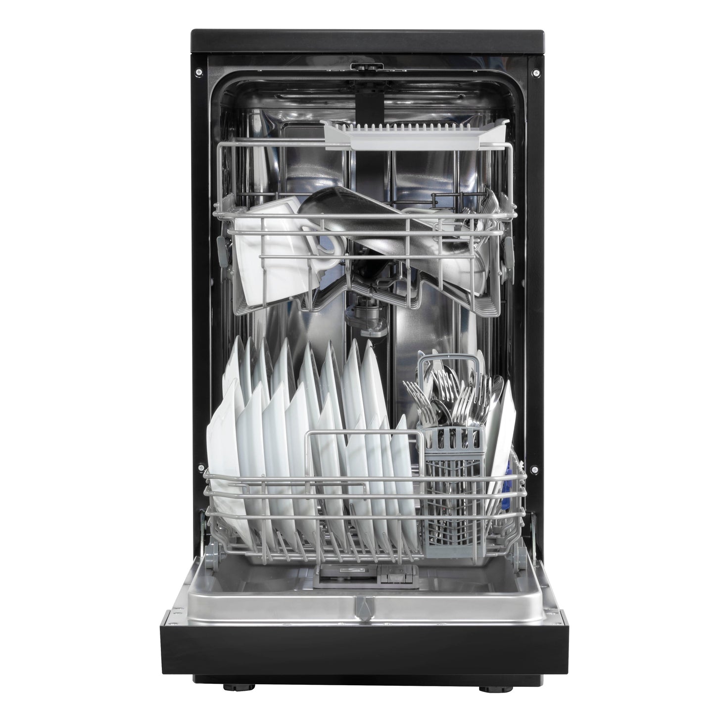 Baridi 45cm Slimline Freestanding Dishwasher, 10 Place Settings, 8 Programs - DH267