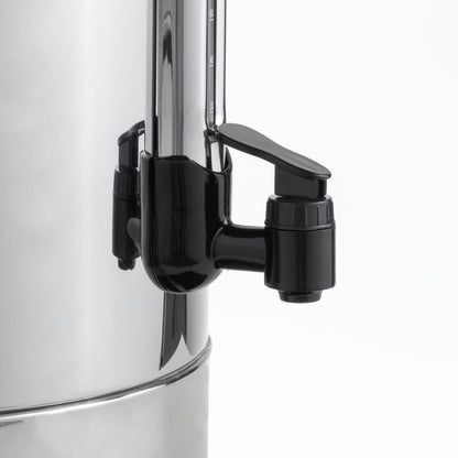 Baridi 10L Hot Water Boiler, Tea Urn with Drip Tray, Keep Warm Function - Stainless Steel - DH269