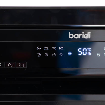 Baridi 45cm Slimline Freestanding Dishwasher, 10 Place Settings, 8 Programs - DH267