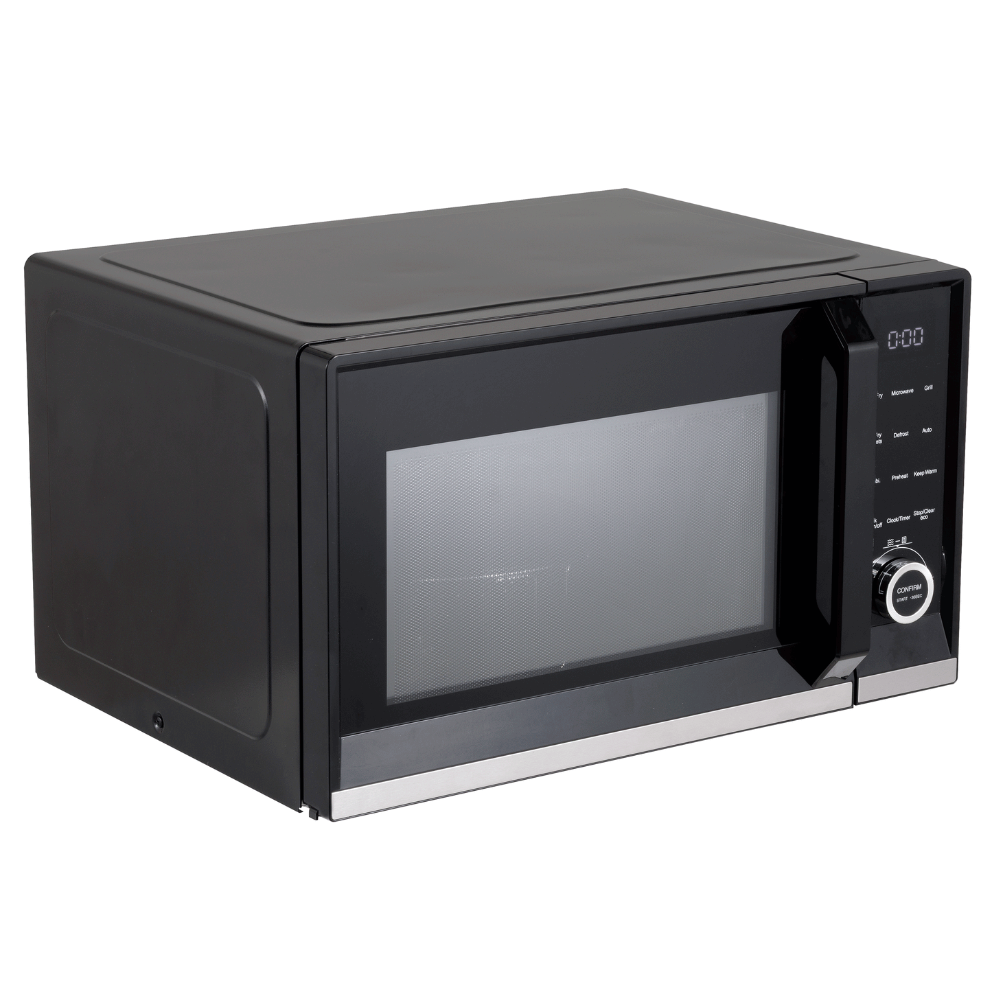 Baridi 7-in-1 Microwave Air Fryer & Grill, 28L Capacity, 9 Pre-Sets, 900W/1800W Black - DH277