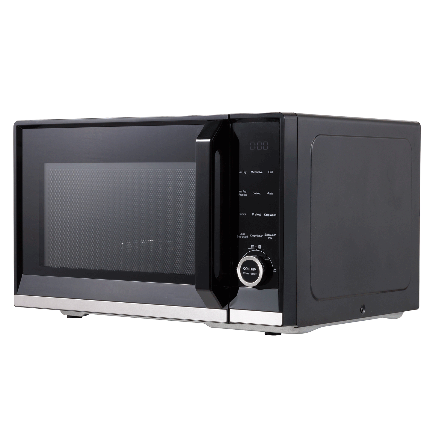 Baridi 7-in-1 Microwave Air Fryer & Grill, 28L Capacity, 9 Pre-Sets, 900W/1800W Black - DH277