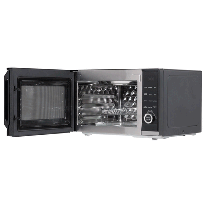 Baridi 7-in-1 Microwave Air Fryer & Grill, 28L Capacity, 9 Pre-Sets, 900W/1800W Black - DH277
