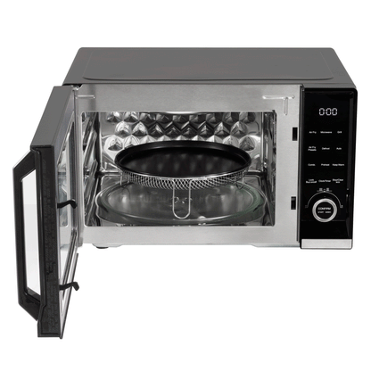 Baridi 7-in-1 Microwave Air Fryer & Grill, 28L Capacity, 9 Pre-Sets, 900W/1800W Black - DH277