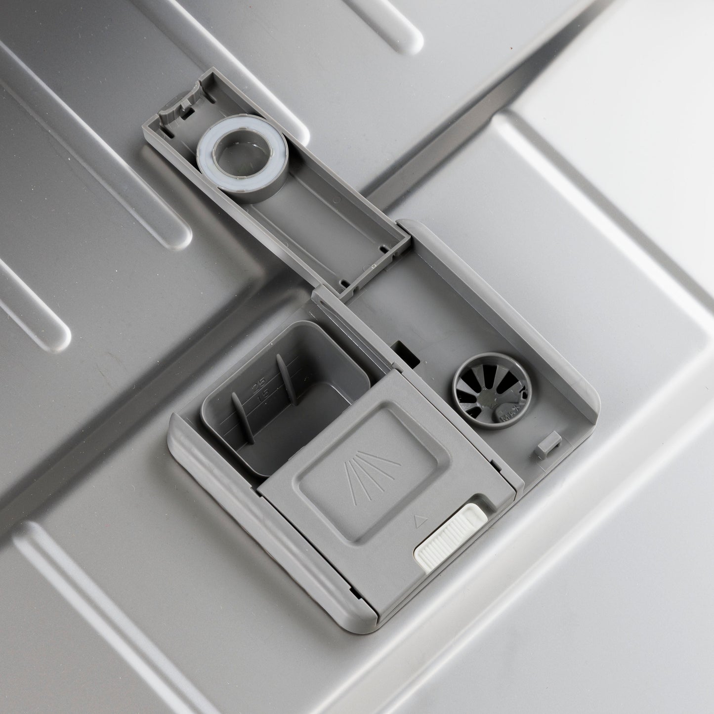 Baridi 60cm Freestanding Dishwasher, 13 Place Settings, 6 Programs, Silver - DH280