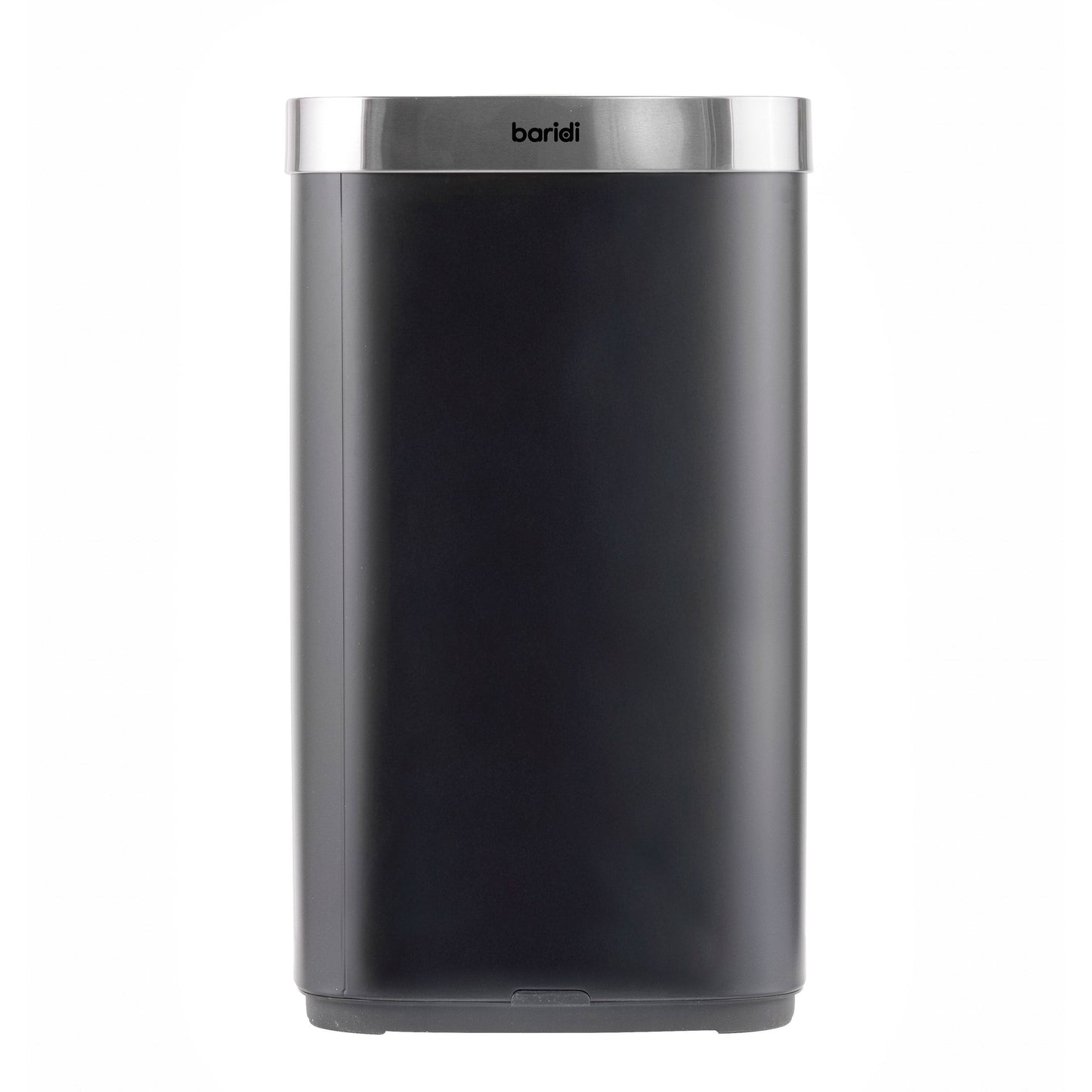 Baridi Sensor Bin, 80L Capacity, Black/Stainless Steel - DH283