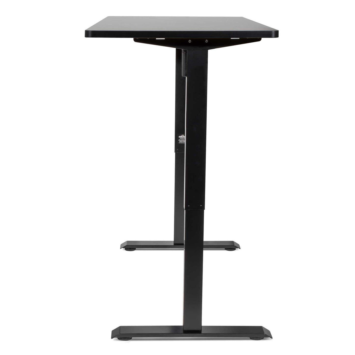 Black Electric Height Adjustable Standing Desk, Quiet, Home Office, 1400x700mm - DH38