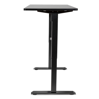Black Electric Height Adjustable Standing Desk, Quiet, Home Office, 1400x700mm - DH38