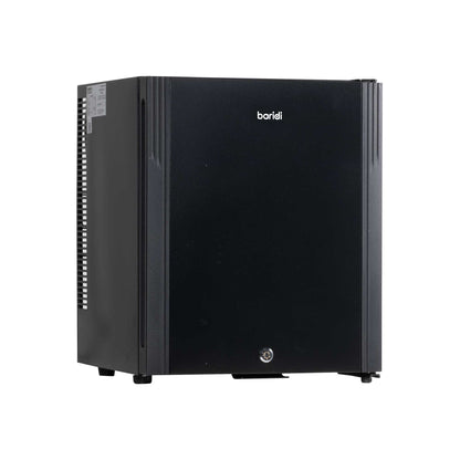 Baridi 25L Ultra Quiet Drinks & Wine Mini Cooler Fridge with LED Light, Black - DH57